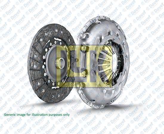 LUK 625303809 Debriyaj Seti Rulmansiz Megane Ii Scenic Ii Laguna Ii-Iii Espace Ii Latitude Qashqai X-Trail 2.0dci